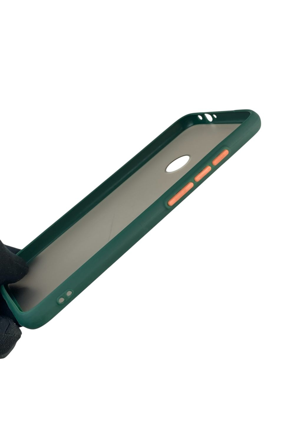 Чехол для телефона Redmi Note 7 с высокими бортами с защитой камеры на сяоми редми нот 7 темно-зеленый Xiaomi (366389919)