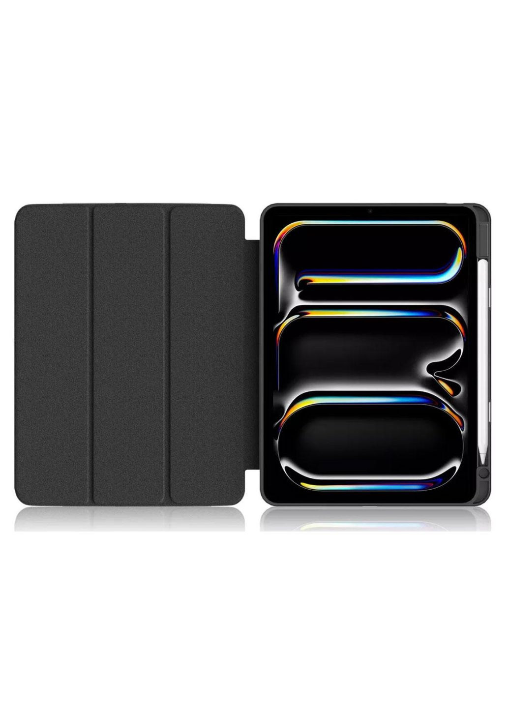 Чехол Transparent для планшета Apple iPad Air 4 10.9" 2020 (A2316, A2324, A2325, A2072) - Black/Clear Primolux (337990505)