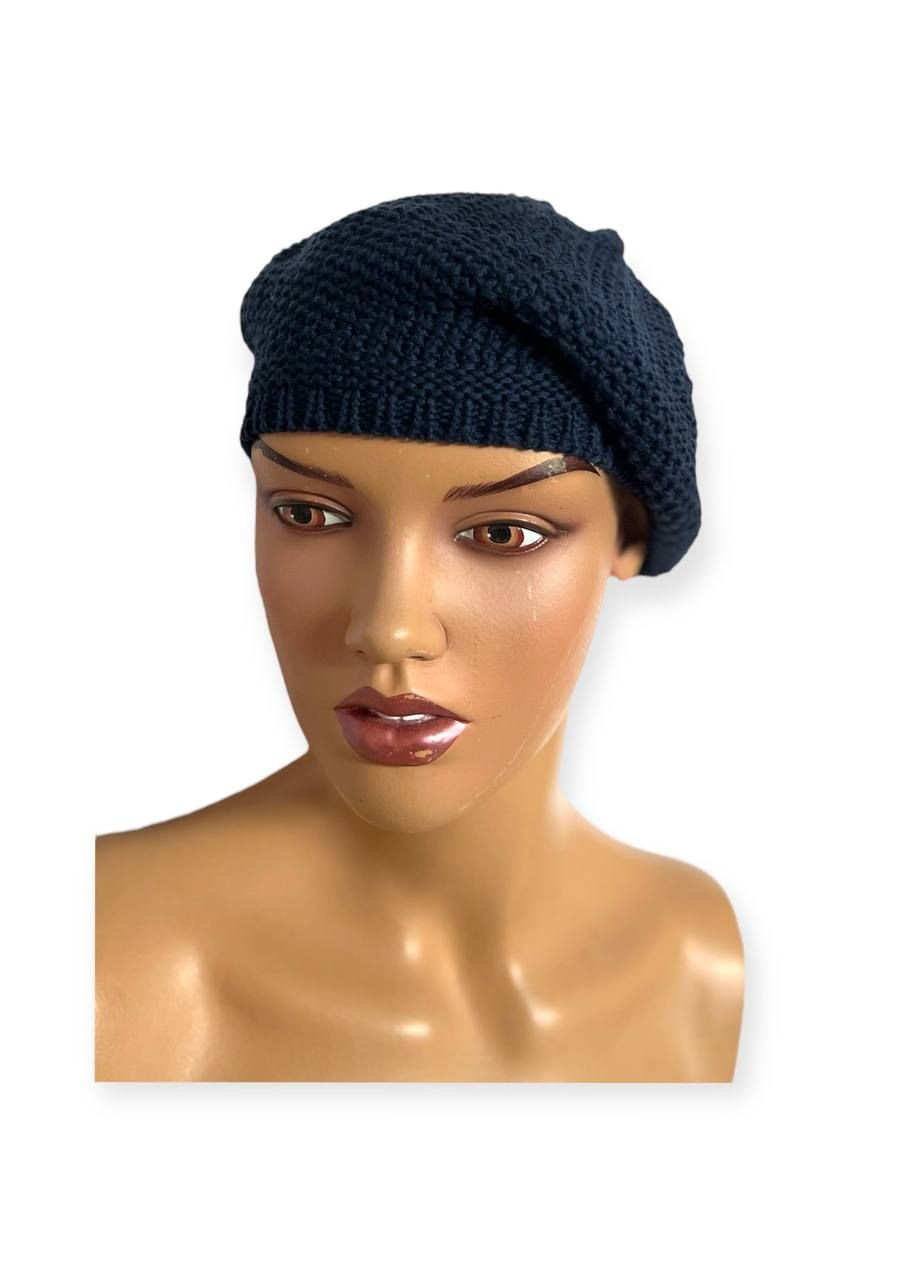 Берет 967O/OO3/O1O Синій Stradivarius (333232804)