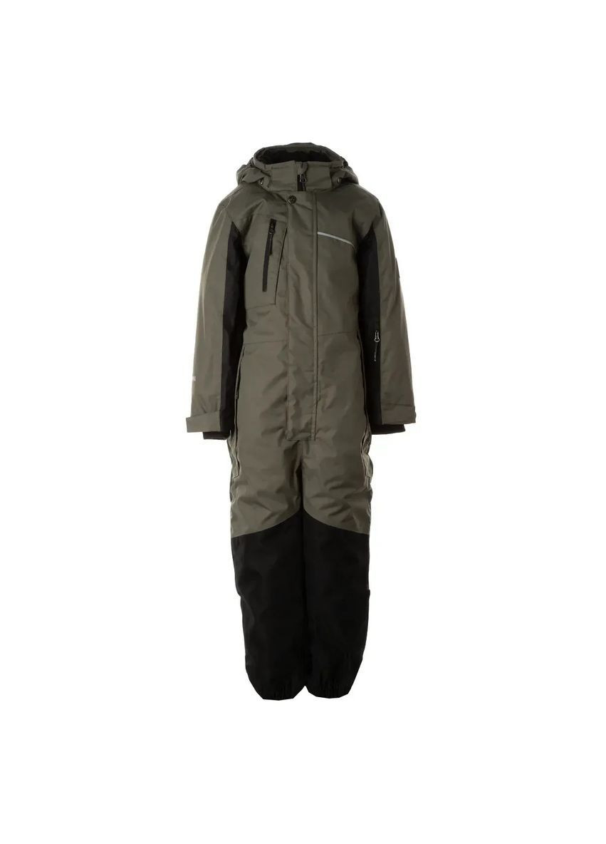 Темно-зеленая детский зимний комбинезон mooley 3, р.110, темно-зеленый () Huppa 36360320-10057-110