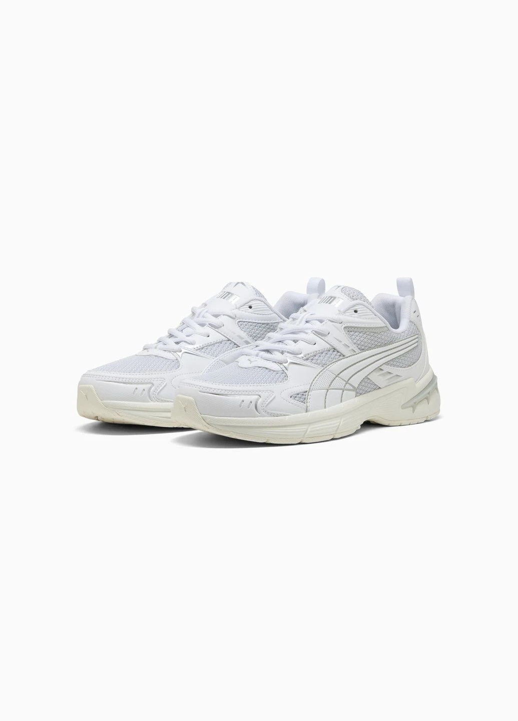 Белые всесезонные кроссовки milenio tech 2000 sneakers unisex Puma