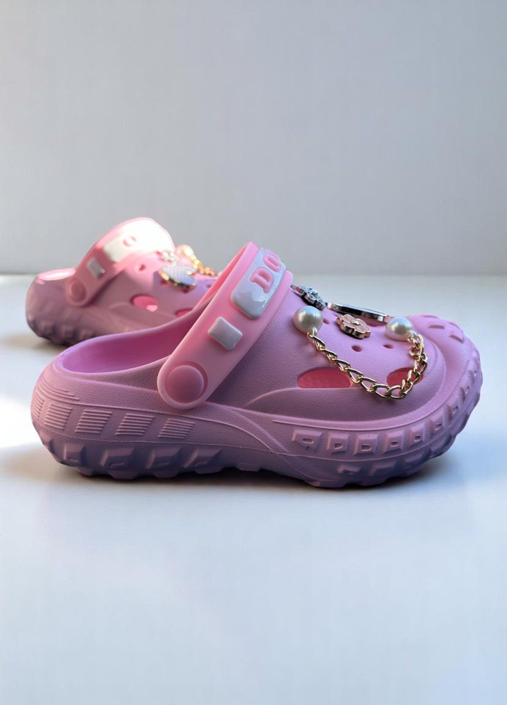 Кроксы для детей "Pink Wonderland" No Brand (330246312)