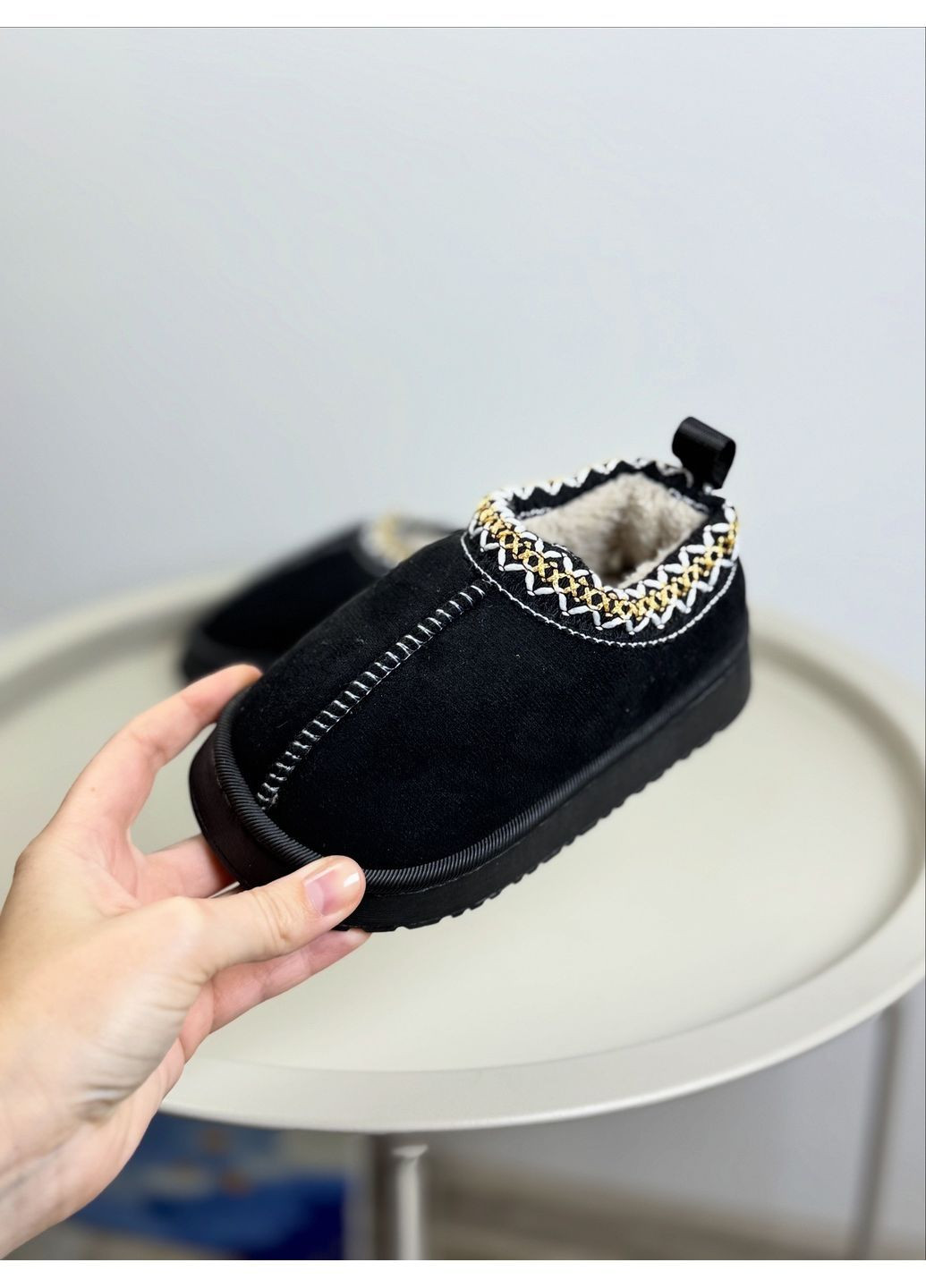 Уггі дитячі чорні 1633 No Brand (367581235)