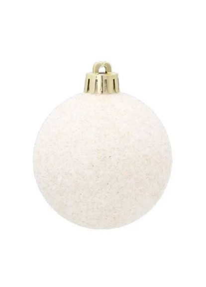 Ялинкова іграшка (5900779853140_2) Chomik пластикові кульки компл. 16 шт, 6см, чорні (367830291)