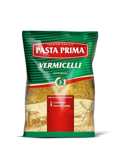 Макарони Вермішель, 750 г Pasta Prima (338440494)