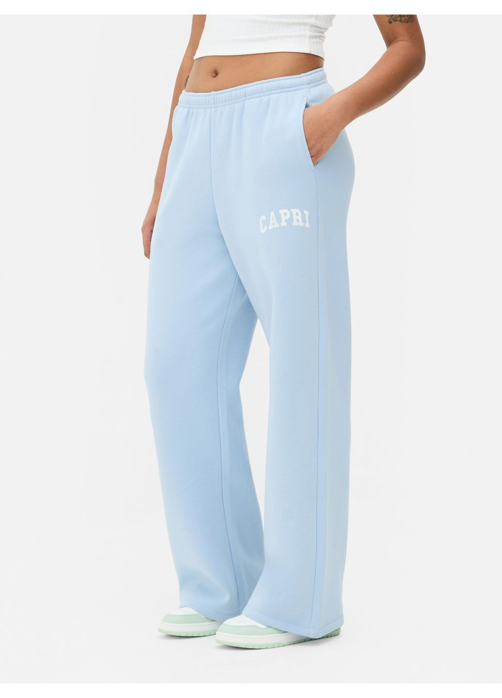 Штани фліс,блакитний з принтом, Primark (369624488)