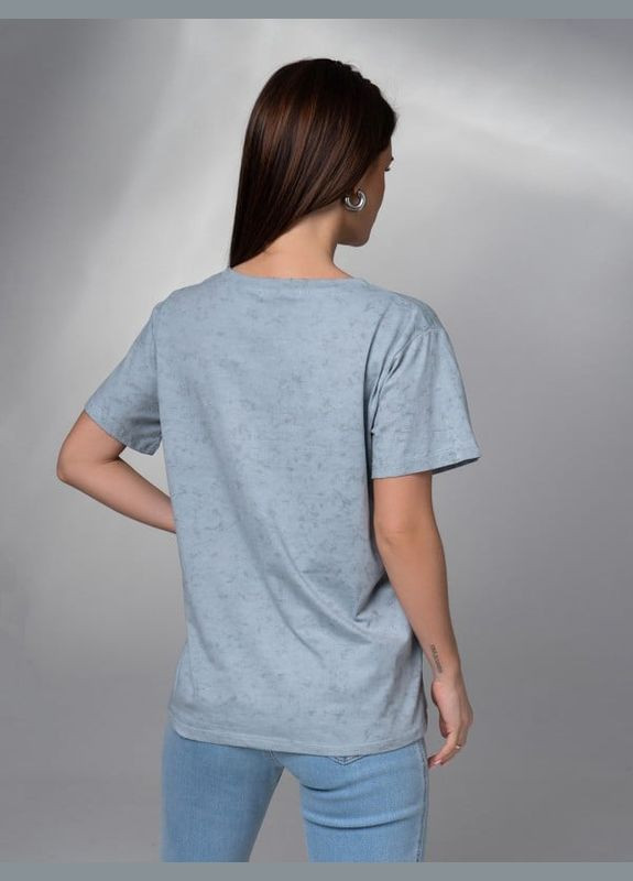 Голубая летняя футболки Magnet WN20-618