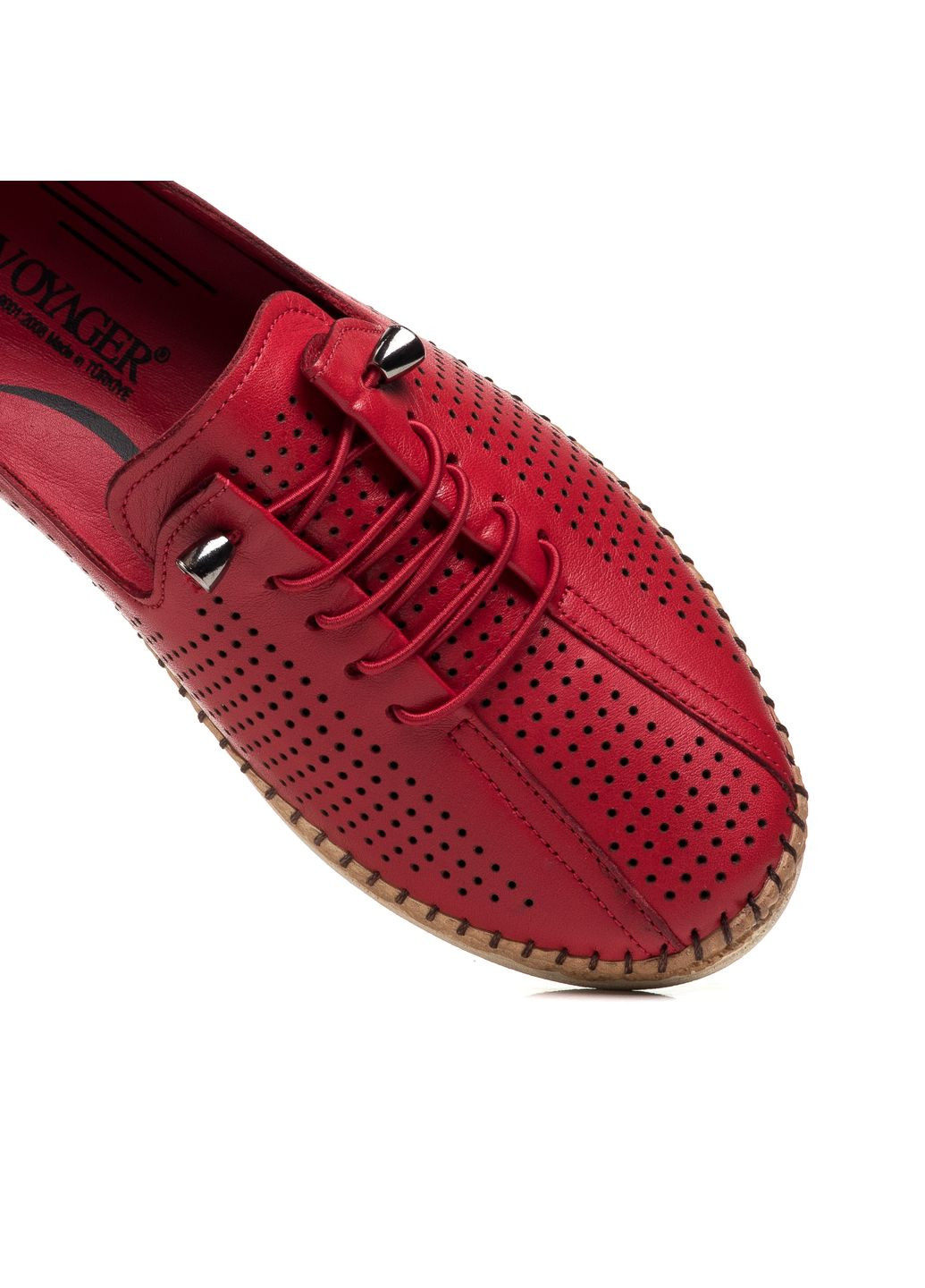 Voyager Туфли (982ТZ) красный з натуральная кожа, китай — лето (328912968)