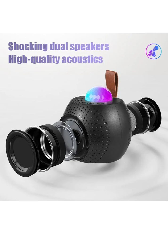 Портативная колонка Z1 (Bluetooth, LED, 2 микрофона, проекция) Grant (371357947)