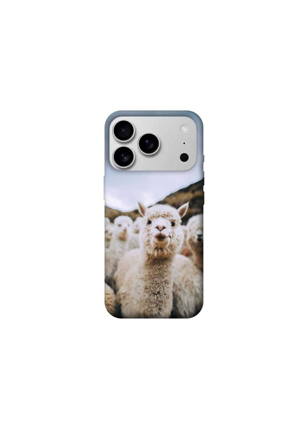 Чохол на Apple iPhone 17 Pro Max (6.9") Лама Frontalka (361339201)