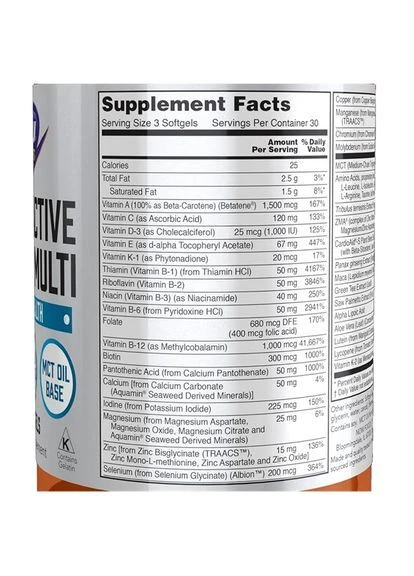 Витаминно-минеральный комплекс Men's Active Sports Multi 90 Softgels (000003158) Now Foods (387630708)