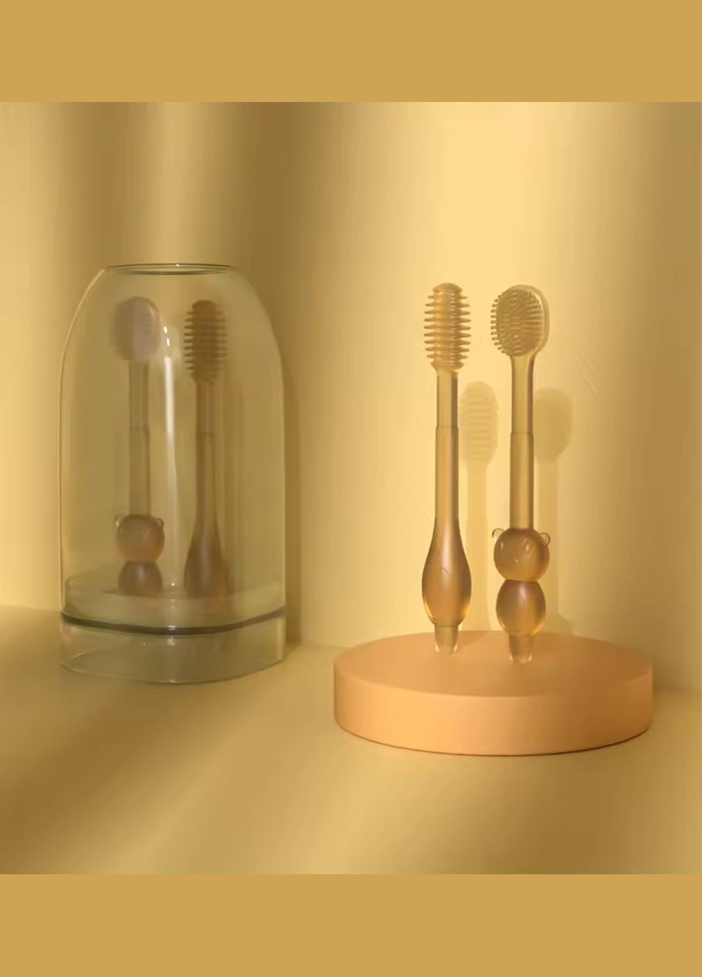 Набор детских силиконовых щеток 3 в 1 Dr. Isla JSL BY-11 (318673942)