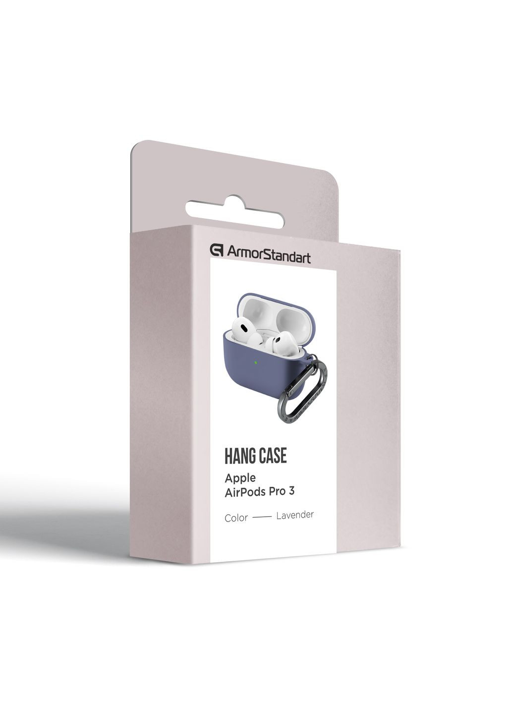 Чехол Hang Case для Apple AirPods Pro 3 Lavender (ARM88274) ArmorStandart (364506826)