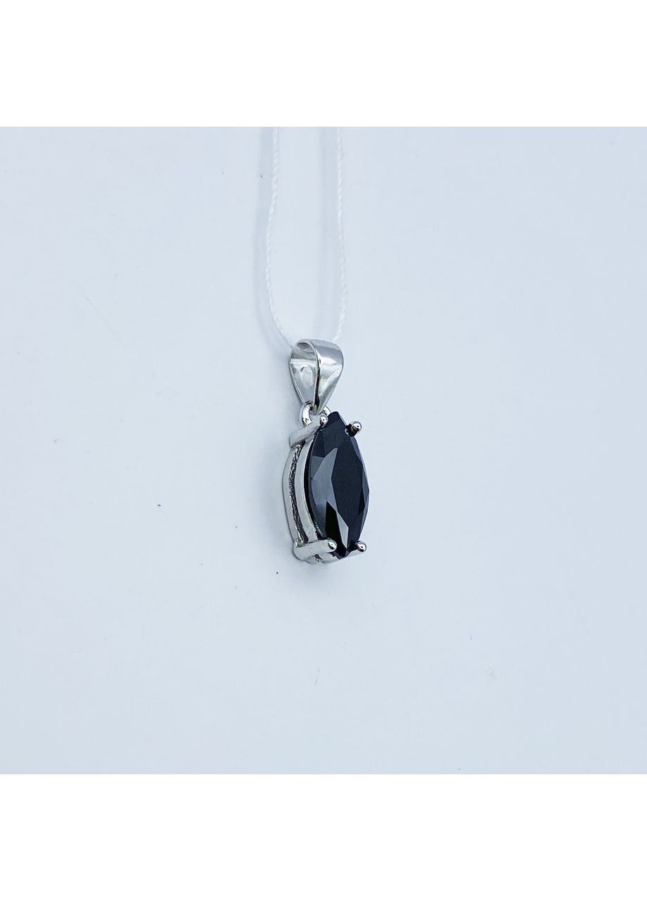 Кулон срібний з кубічним цирконієм 1,3 г No Brand (369736620)