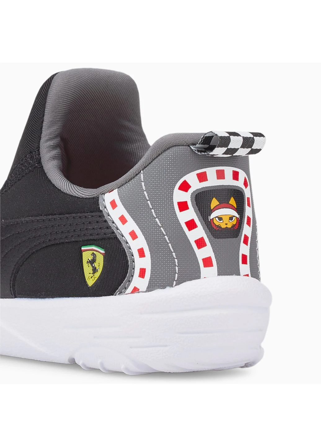 Кроссовки Scuderia Ferrari Bao Kart Black/Grey 307048-01 Puma (399378747)