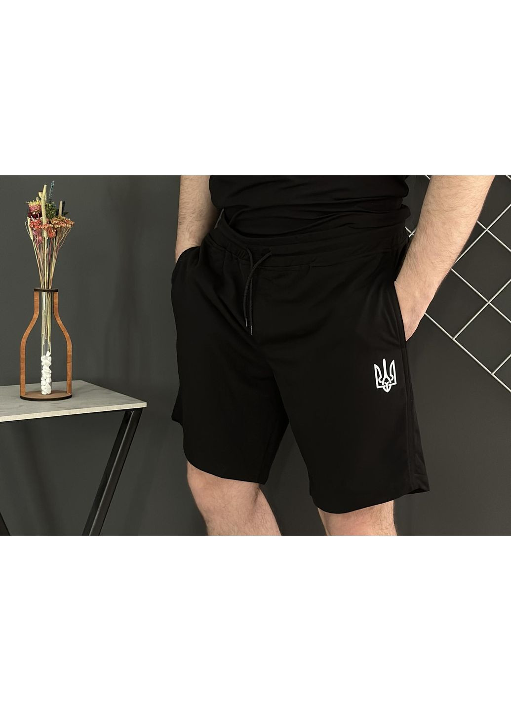 Базові шорти з лого Luna (349441822)