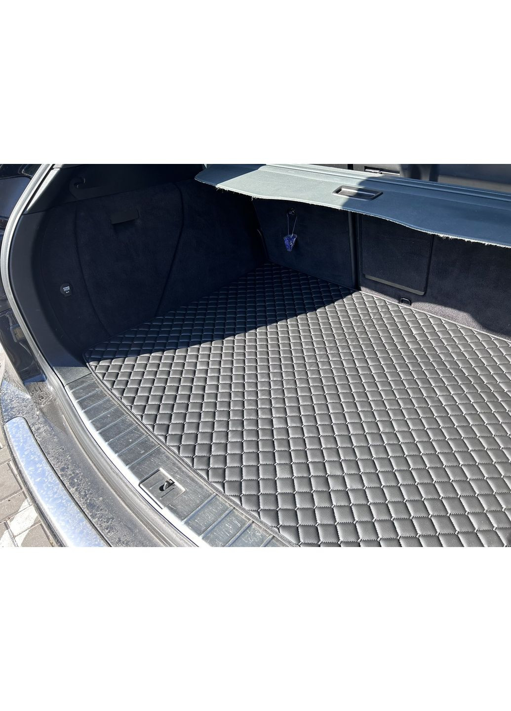 Килимок в багажник Еко шкіра на Porsche /Порш Каен 2003-2010 No Brand Cayenne (362047435)