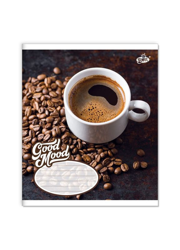 Зошит 36 листов лінія " " / Кавовий настрiй Бріск (342416237)