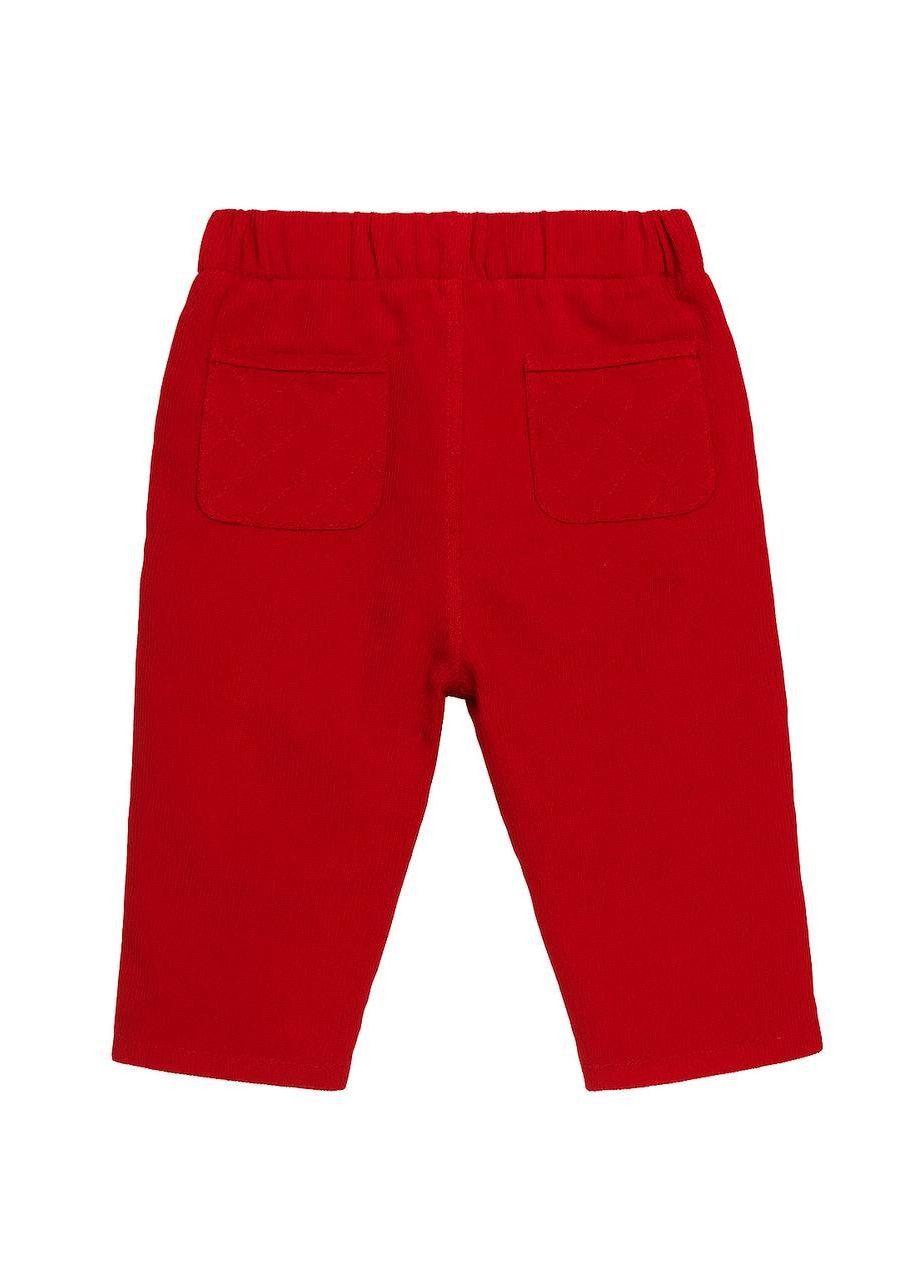 Красные повседневный демисезонные брюки BRIOCHE