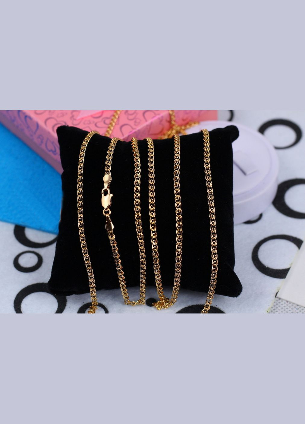 Ланцюг лав 45 см 2,5 мм золотистий Xuping Jewelry (317269630)