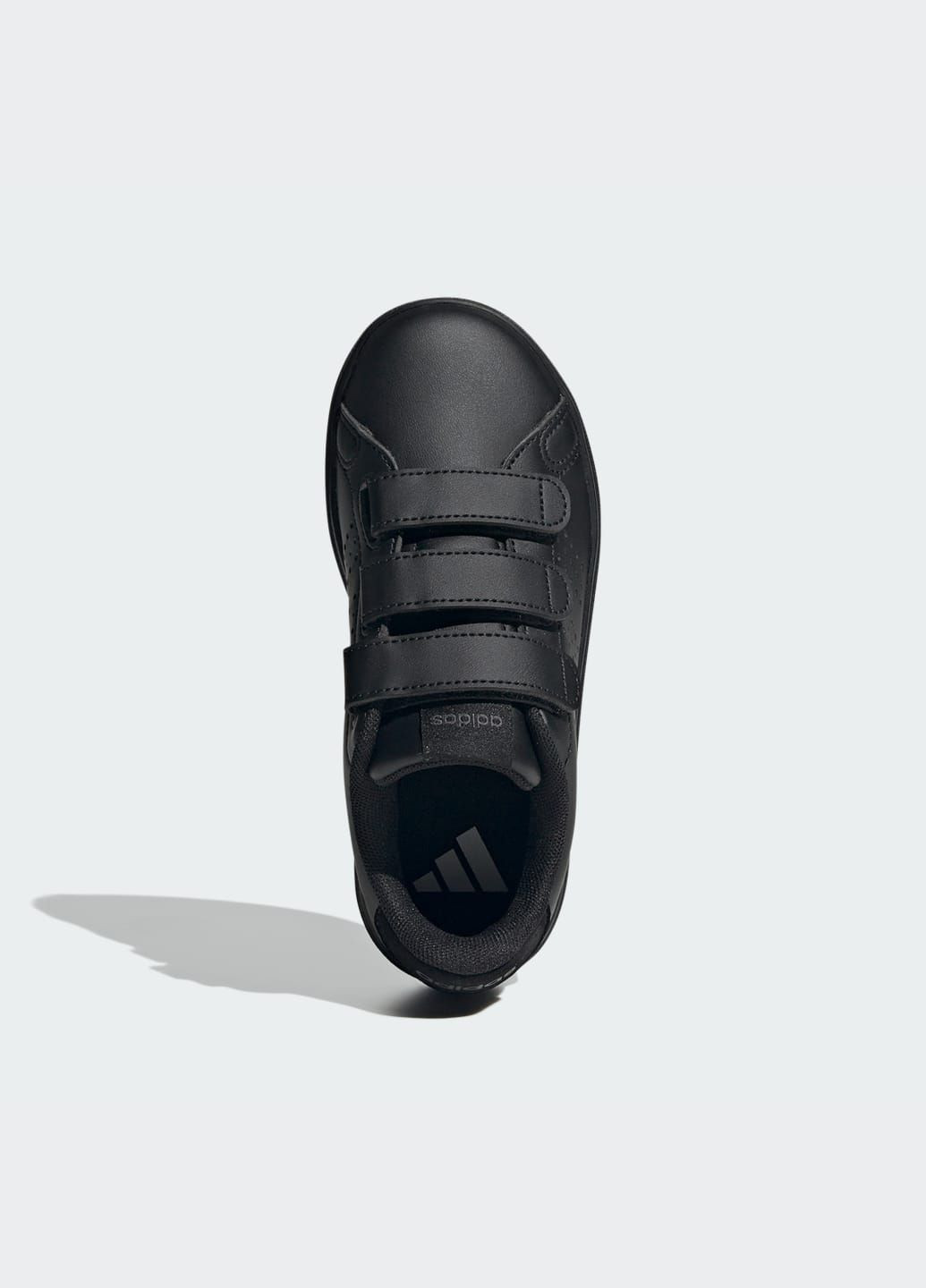 Черные всесезонные кроссовки advantage base 2.0 kids adidas