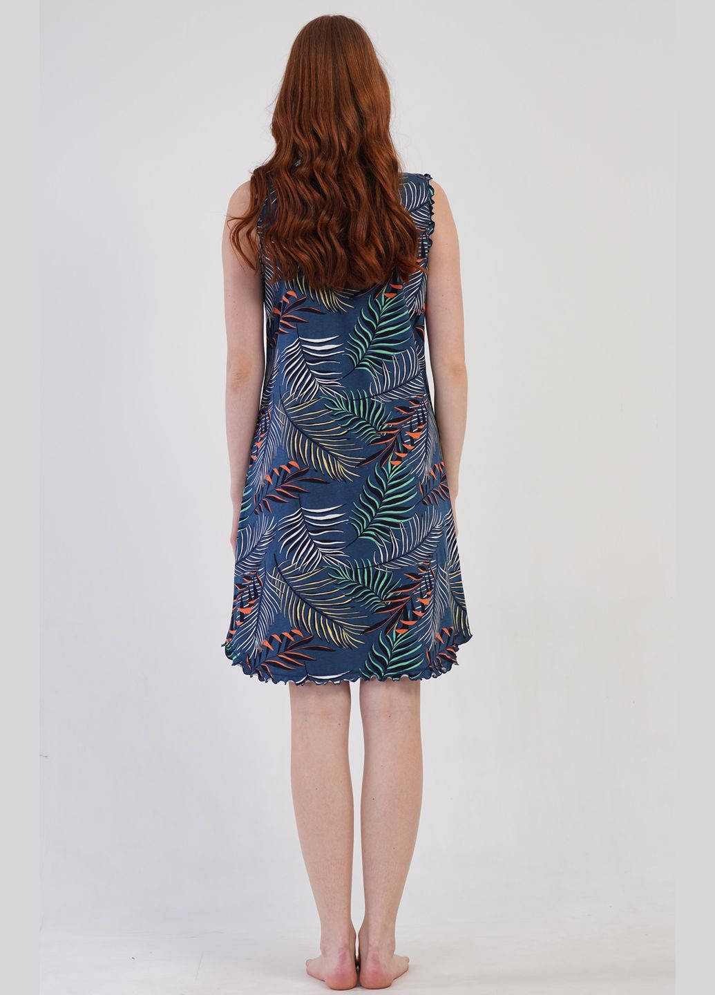 Жіноча нічна сорочка без рукава великого розміру Vienetta (329692395)