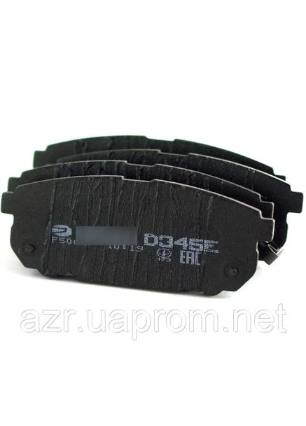 Тормозные колодки задние KIA Sorento JC 02-, 583023ED00, 583023ED01, 583023EE00 (D345E) No Brand (392746060)