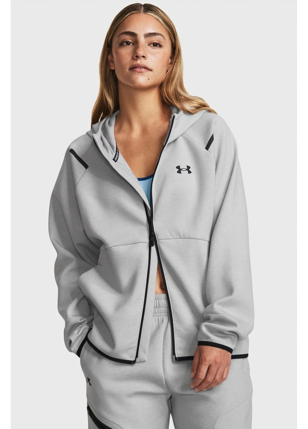 Спортивный костюм Unstoppable Flc Grey 1379842-011__1379846-011 Under Armour (398058911)