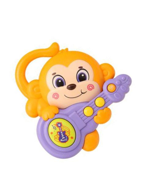 Брязкальце 855-58-59-60-61A на бат. Мавпа Помаранчевий Limo Toy (301835198)