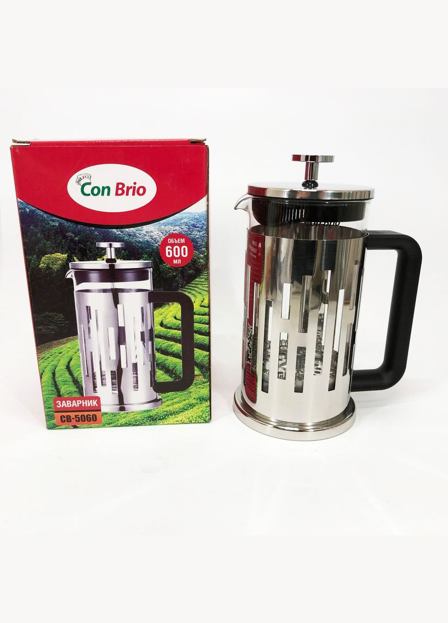 Заварювальний чайник Brio CB-5060 600 мл, Заварник для трав, Незвичайний заварник OC-586 для чаю Con Brio (349512099)