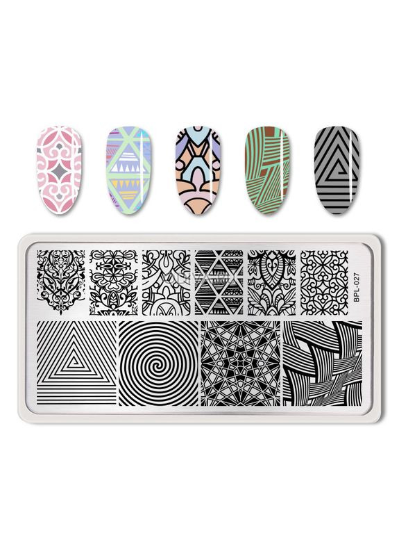 Пластина для стемпінгу PRETTY BPL-027 Born Pretty (299721582)