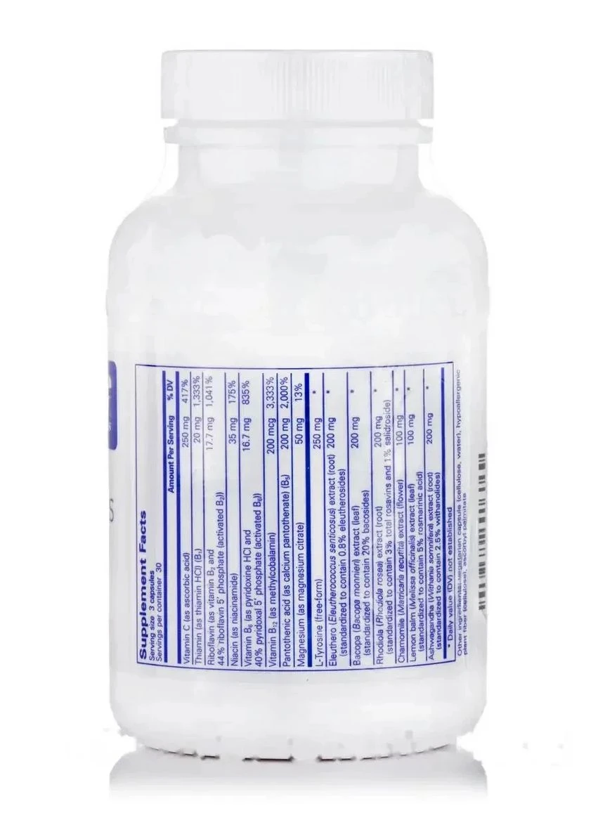 Щоденні вітаміни від стресу стрес-формула Daily Stress Formula 90 капсул Pure Encapsulations (361114586)