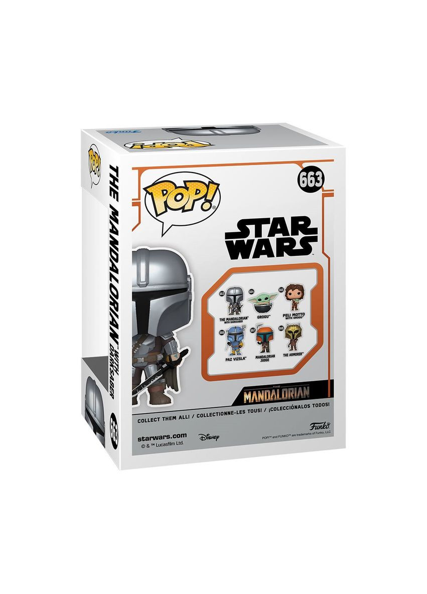 Фигурка POP Star Wars винил 10 см Mandalorian Funko (388416317)