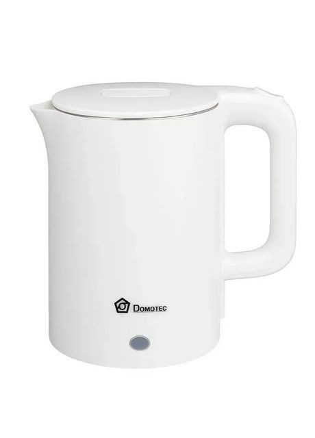 Електрочайник, 1,8 л, 1500 Вт Білий Domotec MS-5028 (362376179)