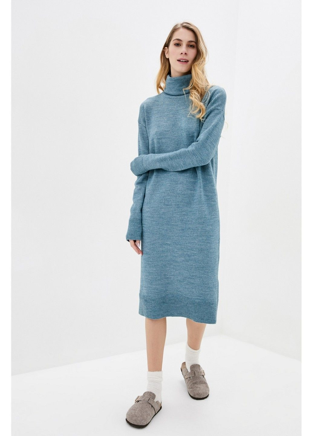 Сіро-голубий сукня pw873 Sewel
