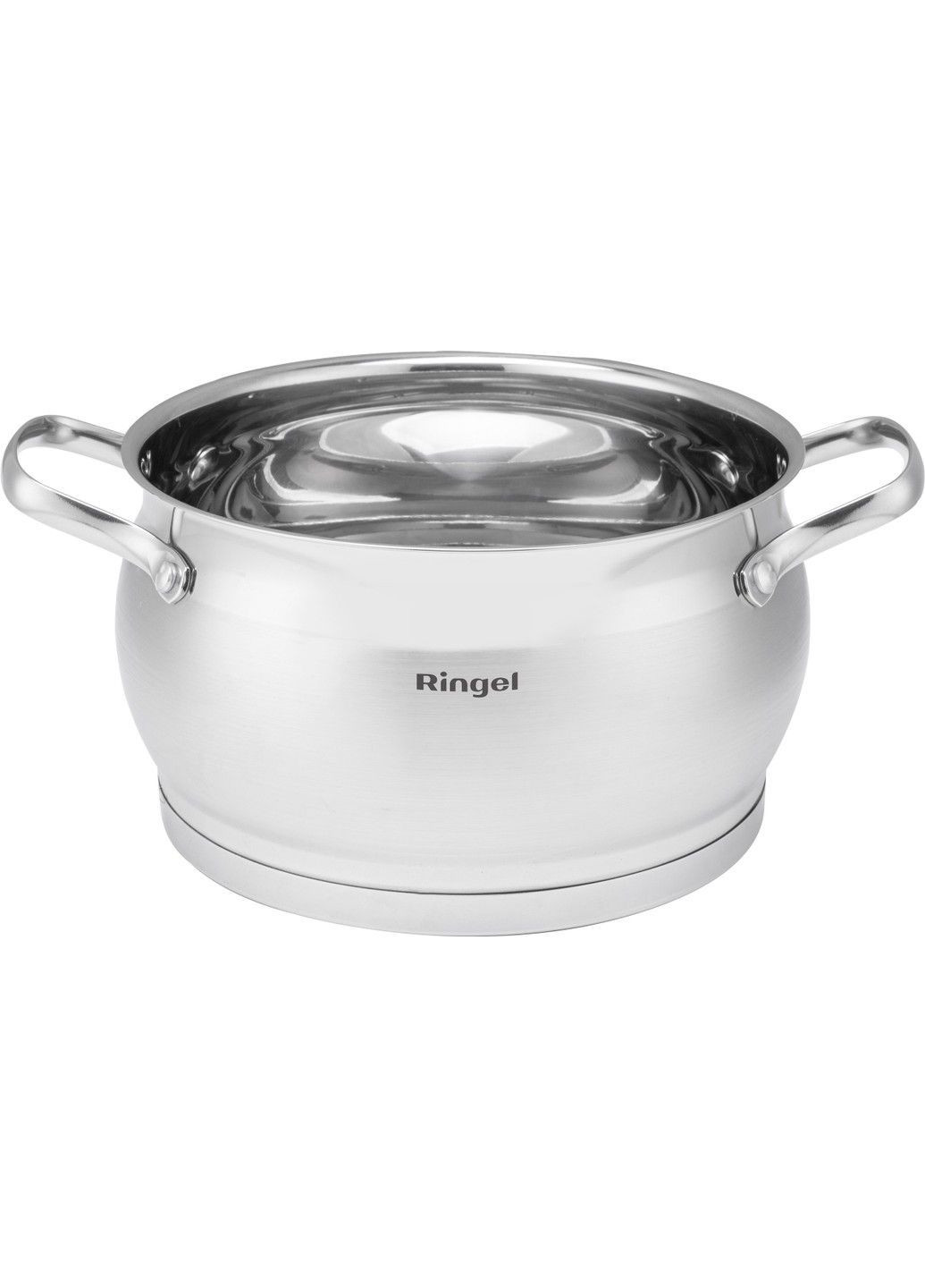 Кастрюля Salsa нерж 22 см (5.2 л) с крышкой (RG-2034-22) Ringel (365278526)