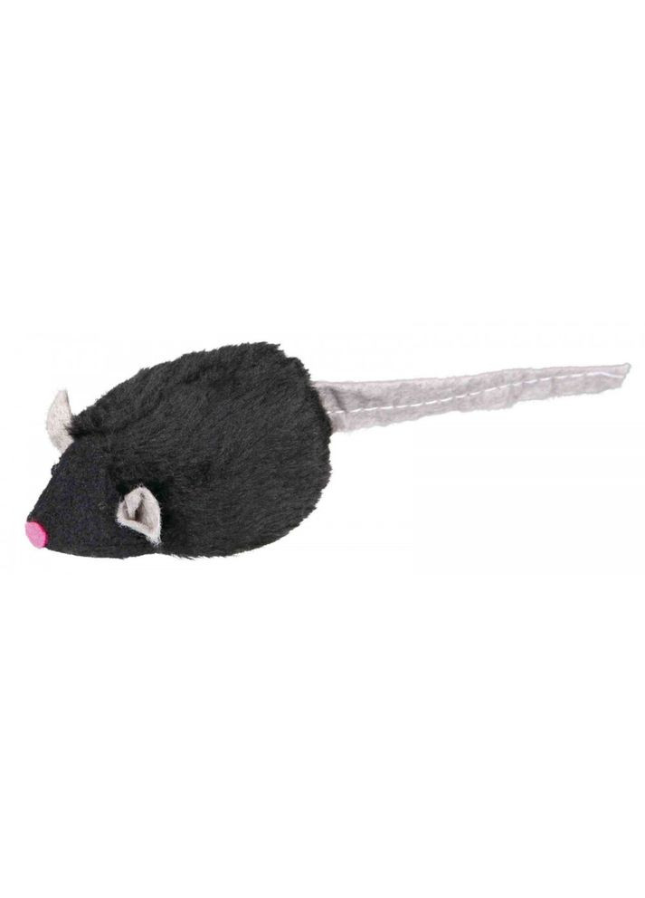 Игрушка для кошек Мышкапищалка с микрочипом, плюш, 6 см Trixie (292258360)