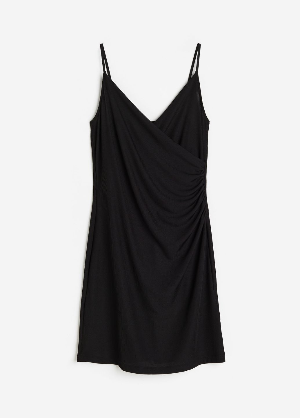 Черное повседневный платье H&M однотонное