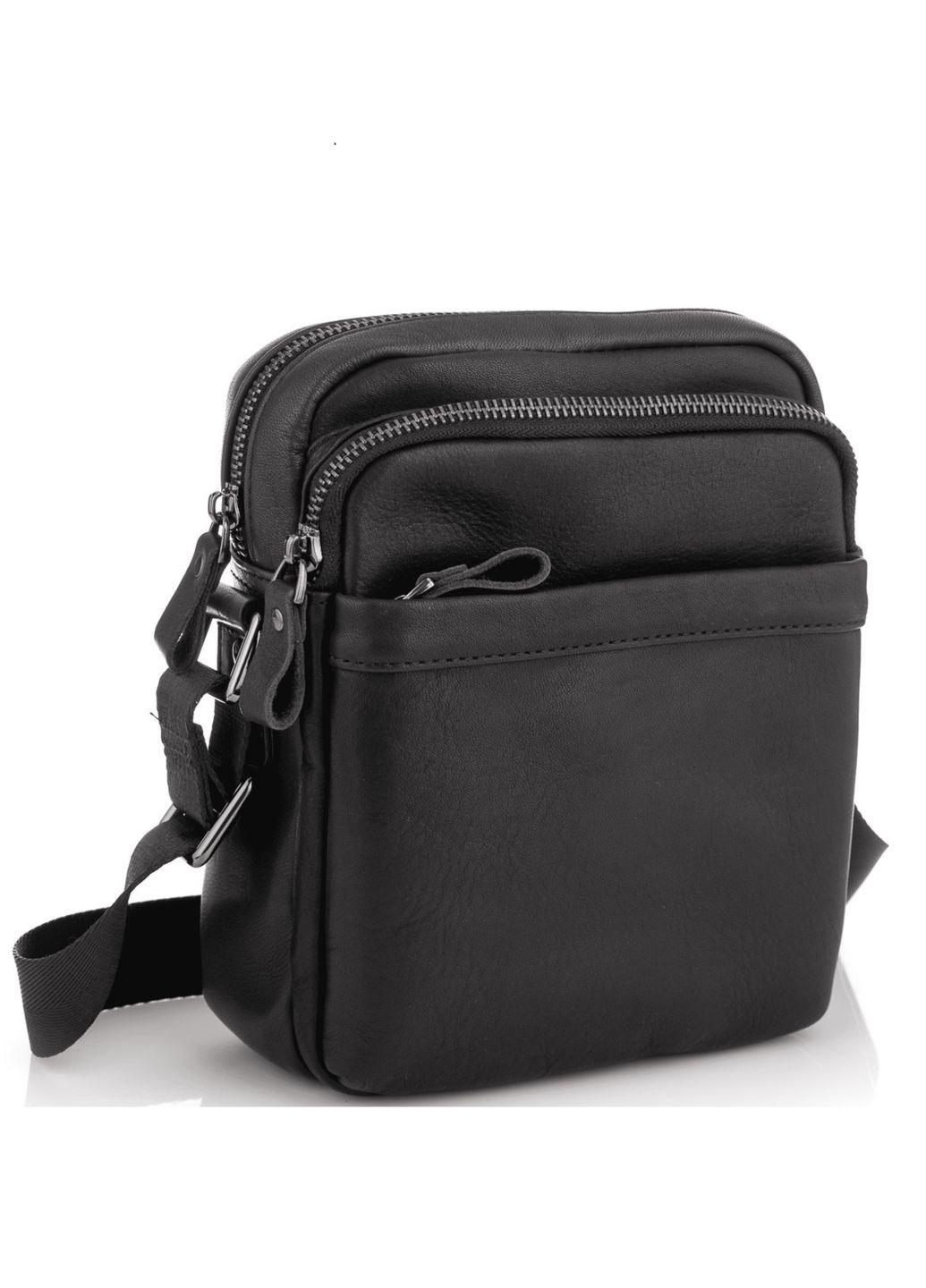 Мужская сумка через плечо черная 6027A RoyalBag (284121652)