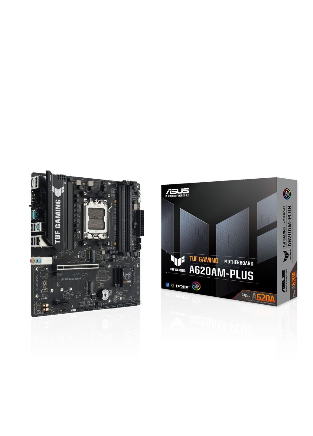 Материнская плата TUF GAMING A620AM-PLUS sAM5 A620 4xDDR5 HDMI DP mATX Asus (366831237)