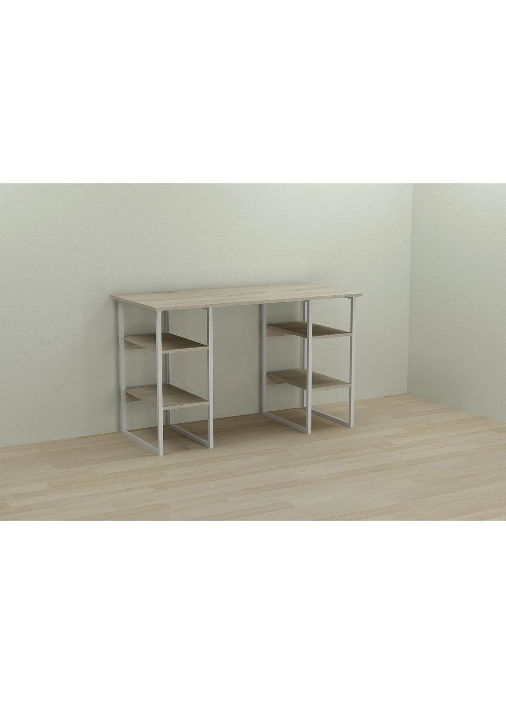 Письменный стол Тим 75x120x60 белый ДСП 16мм (FRD-102296) Ferrum-decor (391921013)