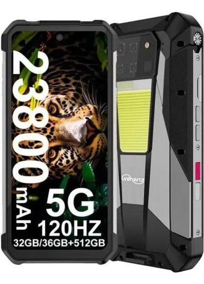 Смартфон 16/512GB Black Unihertz Tank 3 Pro (362212141)