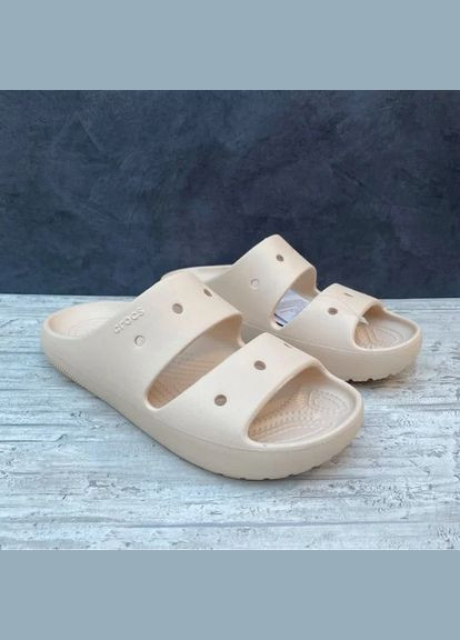 Жіночі шльопанці Sandal V2 Bone Crocs Classic (336493358)