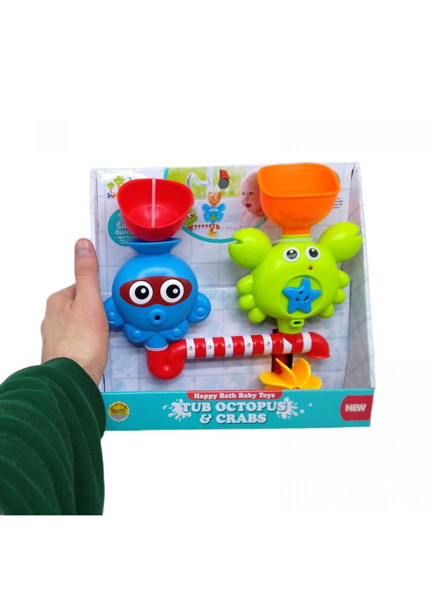 Іграшка для ванни "Восьминіг і краб" MIC (293344012)