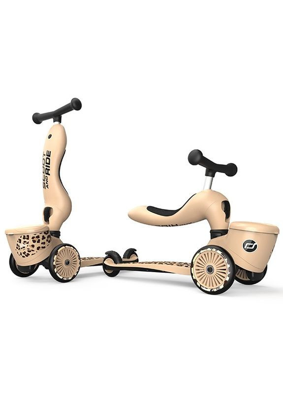 Самокат Scoot and Ride Highwaykick-1 Lifestyle леопард від 1-го року () Scoot&Ride SR-210621-LEOPARD (335040169)