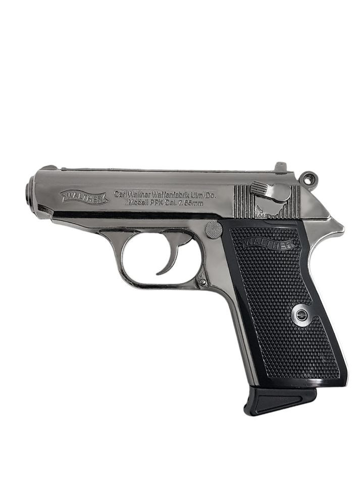 Зажигалка "PPK" С Кобурой Серебристая Walther (369667533)