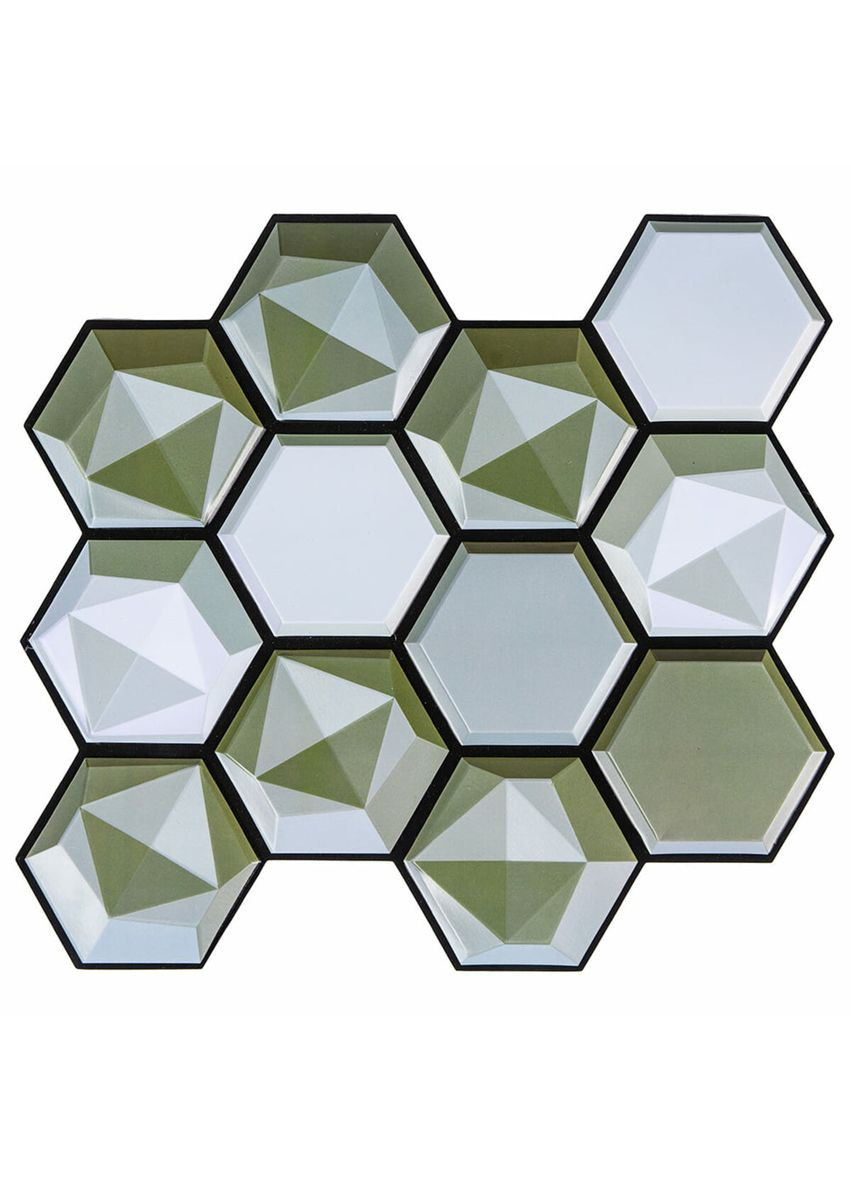 Декоративна ПВХ плитка на самоклейці 280х300х5мм Соти, ціна за 1 шт. (СПП-502) SW-00000666 Sticker Wall (362114864)