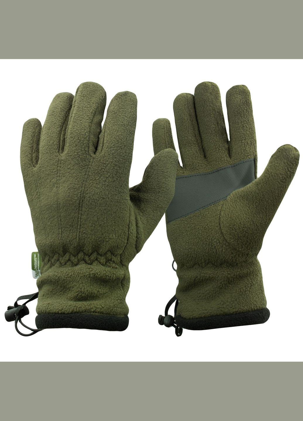 Рукавиці флісові Thinsulate, Olive, S/М Vik-Tailor (316255305)