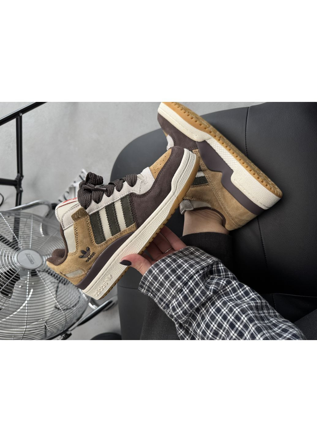 КРОСІВКИ ЖІНОЧІ ADIDAS FORUM 84 LOW BROWN АДІДАС ФОРУМ 84 No Brand комбіновані демісезони (369388552)