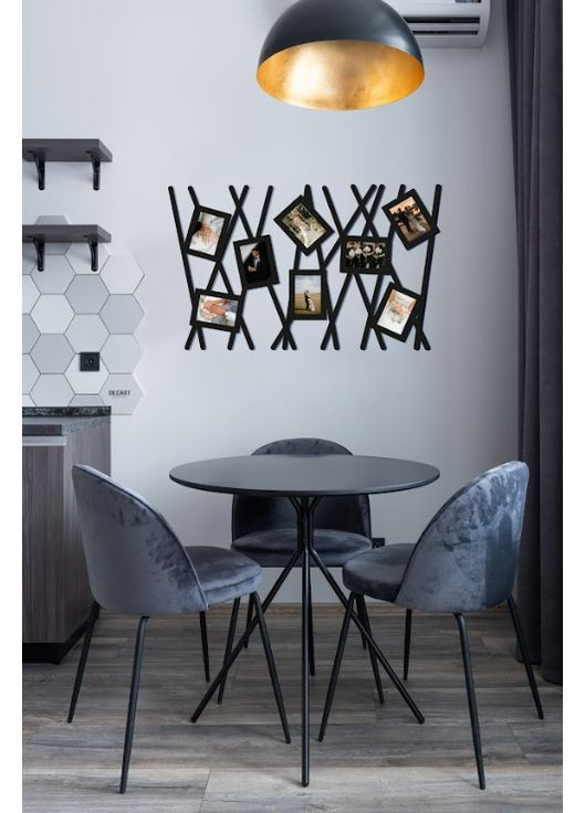 Виріб з натурального дерева "Перехрестя щасливих моментів" 86х52 см (рамки 9х13 см) Decart (360612379)